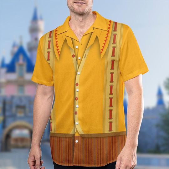 Discover Felix Madrigal Encanto Hawaii Shirt, Flix Madrigal Costume All Over Print Button Up, Halloween Hawaiian Shirt, Gift Shirt For Friend