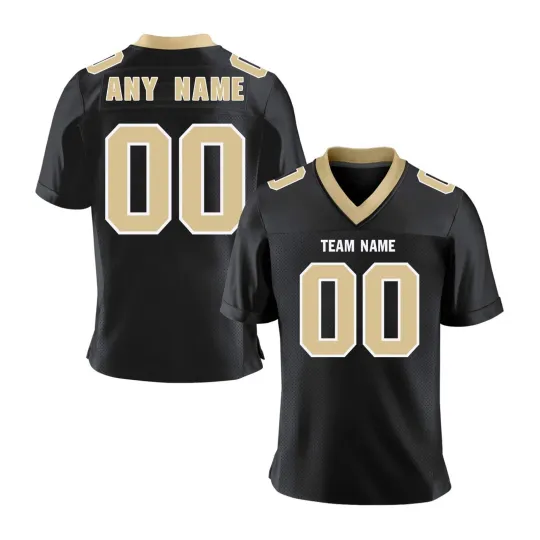 Discover Customized Football Jersey, Personalized Team Name Number Sports Uniform