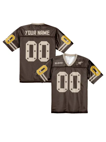 CUSTOM Football Jersey Personalize Team Name Number Retro Sport Uniform For Fans