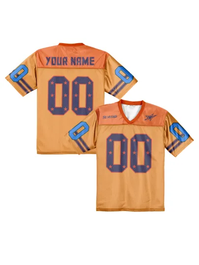 Discover Custom Football Jersey Personalized Name Number Sports Shirt For Football Fans