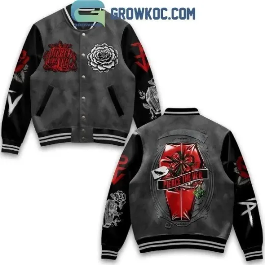 Pierce The Veil 2025 Bulls In The Bronx Baseball Varsity Jacket MH