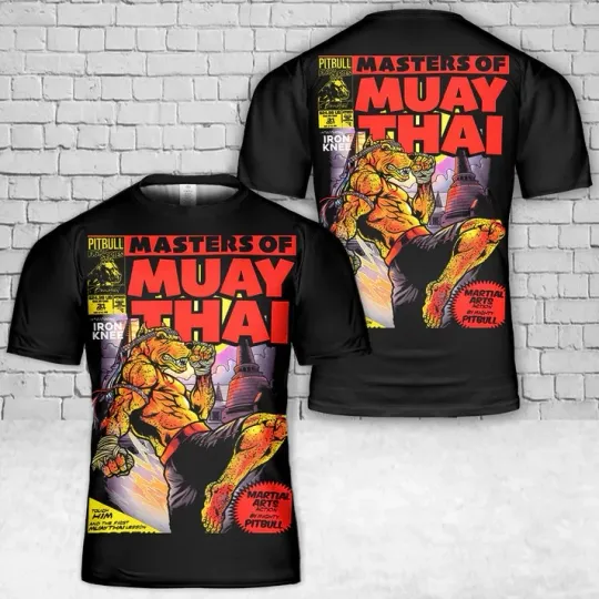 Discover Master of Muay Thai T-Shirt 3D