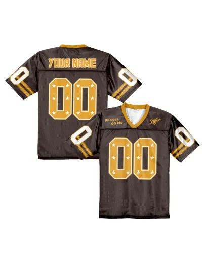CUSTOM Football Jersey Personalized Name Number Retro Shirt For Football Fans