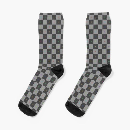 Discover UV map checker Socks