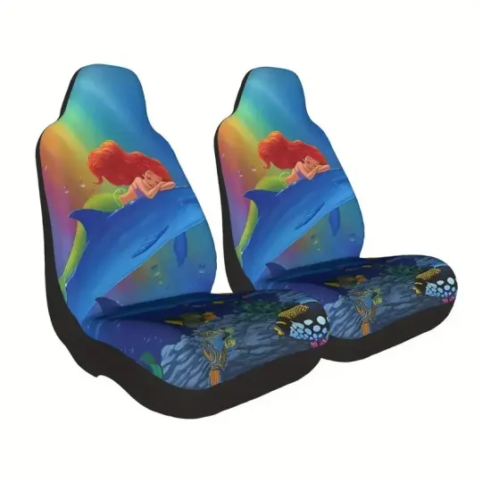 Discover Princess Ariel Sleeping The Little Mermaid Cartoon Car Seat Covers