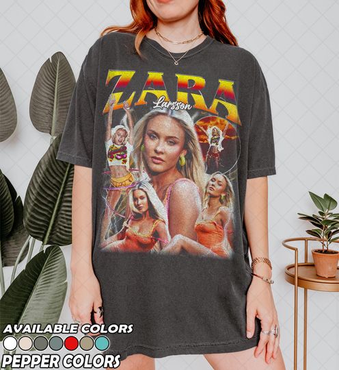 Discover Limited Comfort Colors Zara Larsson T-Shirt, Zara Larsson Sparkle Date Tour 2025 Bootleg Fan T-Shirt, Gift For Women and Man Unisex T-Shirt