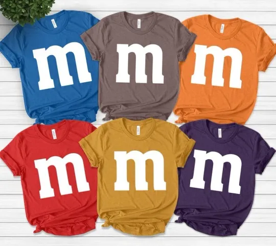 Discover M And M Candies T Shirt, M And M Matching Family Shirt, M & M Group Party Matching Shirt