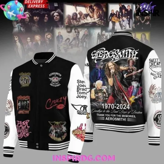 Discover Aerosmith Rock Band Limited Edition Baseball Jacket