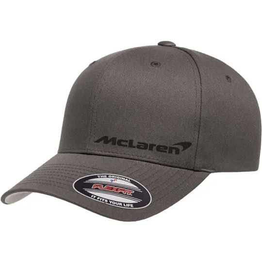 Discover McLaren Formula 1 Team Racing Cap 5001 Flexfit Baseball Hat S/M and L/XL