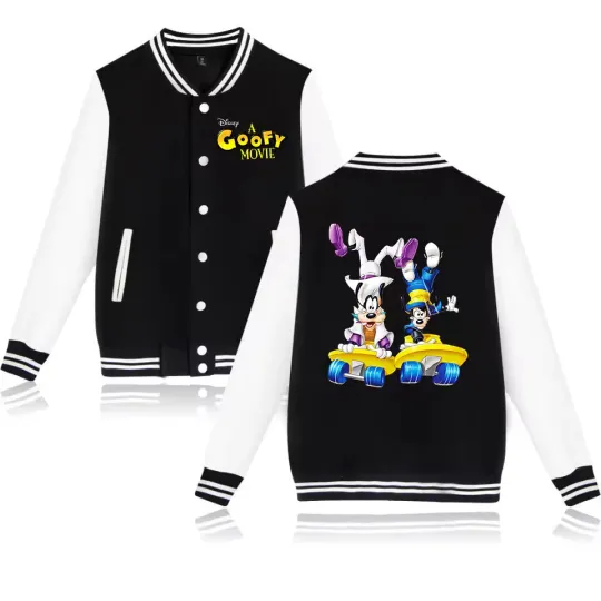 A Goofy Movie Varsity Baseball Bomber Jacket Men Women
