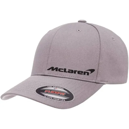 Discover McLaren Formula 1 Team Racing Cap 5001 Flexfit Baseball Hat S/M and L/XL