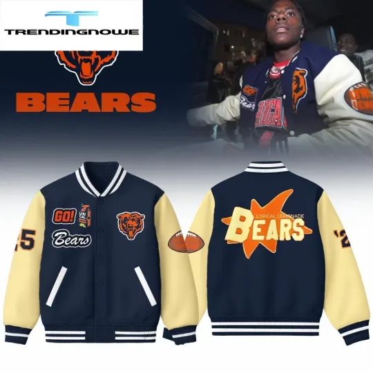 Discover Ishowspeed Bears 2025 Baseball Jacket