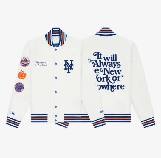 Discover New York Or Nowhere Baseball Jacket Unisex Size