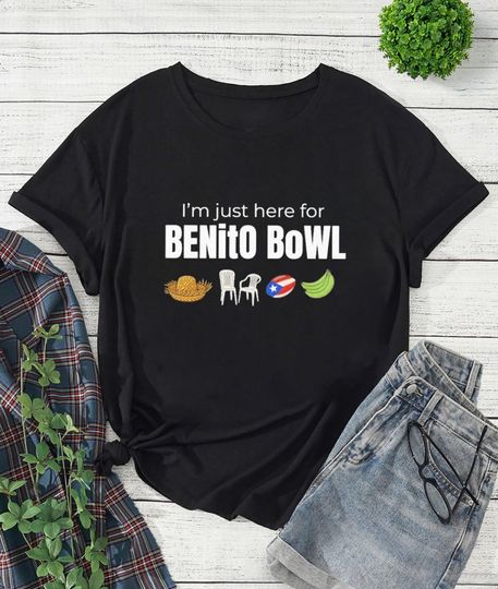 Discover Benito Bowl Shirt, 2026 Puerto Rico Football Show Shirt, Benito Bowl Bad Bunny Shirt, Bad Bunny Football Tee, Bad Bunny Fan Gift, Benito Tee