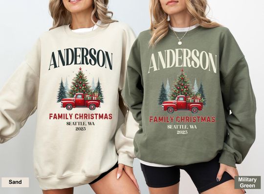 Discover Family Christmas sweatshirt, Personalized Family Christmas Sweatshirts, Funny Goose Family Christmas Sweatshirt, Custom Name Christmas Shirt