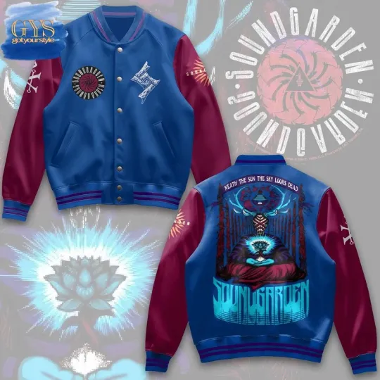 Discover Soundgarden Black Hole Sun Varsity Jacket