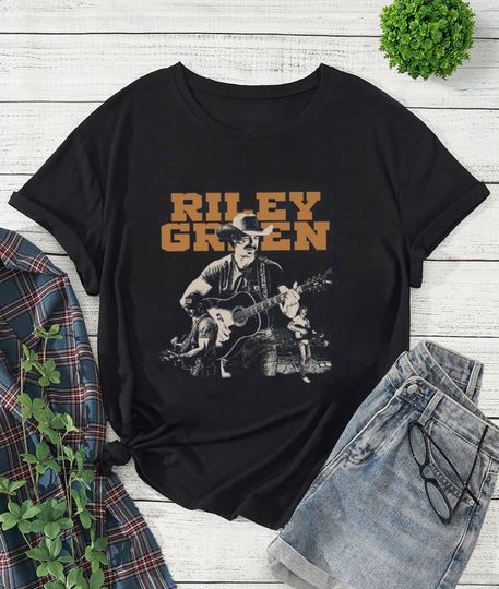 Discover Riley Green 90s Vintage Tee, Riley Green Bootleg Shirt, Riley Green Tour 2026 Shirt, Riley Green Fan Gift, Riley Green Merch, Country Music