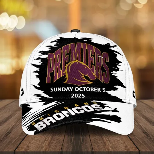 Brisbane Broncos 2025 NRL Premiers Classic Cap