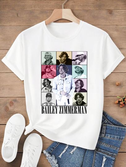 Discover Bailey Zimmerman Graphic Shirt, Bailey Zimmerman Tour 2026, Bailey Zimmerman Fan Gift, Bailey Zimmerman Merch, Country Music Zimmerman Shirt