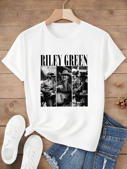 Discover Riley Green Country Music Shirt, Riley Green Tour 2026 Shirt, Riley Green Tee, Riley Green Fan Gift, Riley Green Merch, 90s Vintage Shirt