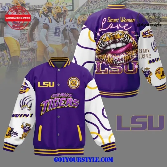 Discover LSU Tigers Smart Women Baseball Jacket