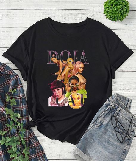 Discover Vintage Doja Cat Bootleg Shirt, Doja Cat Ma Vie Tour 2026 Shirt, Doja Cat Rap Music Shirt, Doja Cat Fan Gift, Doja Cat Merch, Doja Cat Shirt