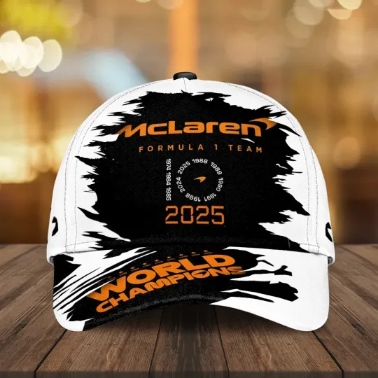 Discover McLaren 2025 Constructor’s Champions Classic Cap – 3284