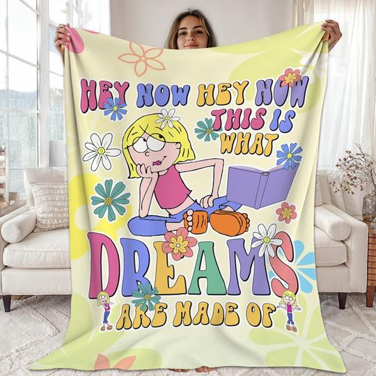 Lizzie Mcguire Fleece Blanket, Disneyland Channel, Disneyland Blanket, Walt Disneyworld