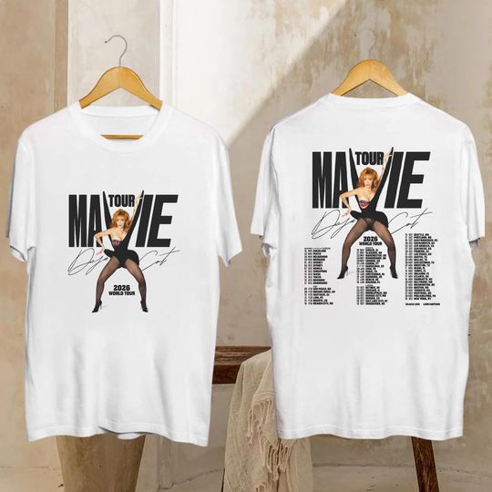 Discover Doja Cat Ma Vie World Tour 2026 T-Shirt, Doja Cat Tour 2026 Shirt, Doja Cat Fan Gift, Doja Cat Merch, Doja Cat Graphic Shirt, Doja Cat Shirt