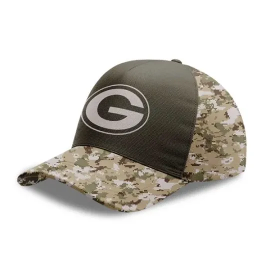 Discover Packers Salute To Service Camo 2025   Classic Cap