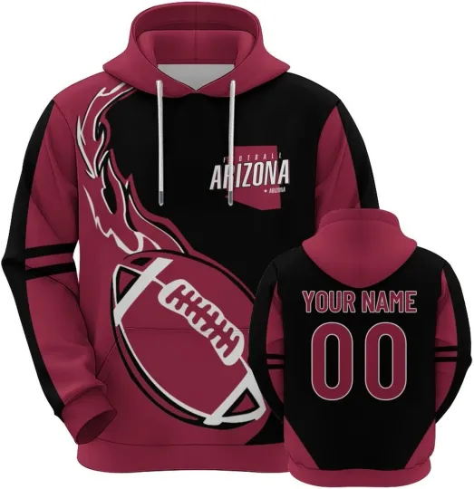 Discover 3D Printed Custom Football Hoodie