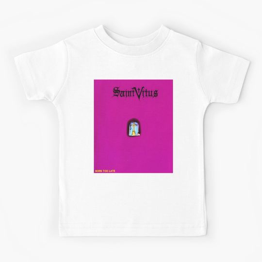 Discover Saint Vitus Band Logo Heavy Metal Rock Kids T-Shirt