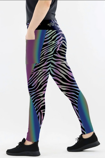 Holographic Leggings Pants Meggings Zebra Leggings Mens Leggings
