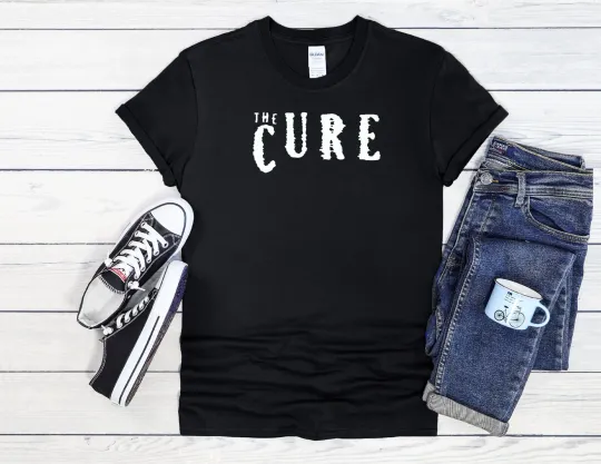 The Cure Band Logo Unisex T-Shirt Baseball Tee