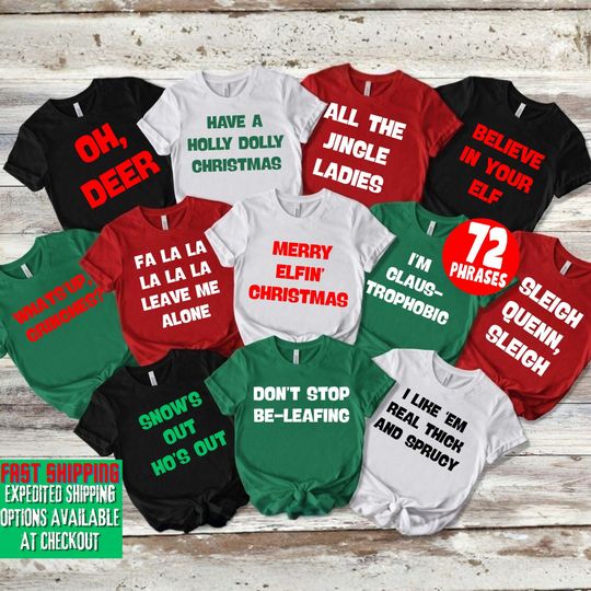 Christmas Shirt, Christmas Family Shirt, Matching Christmas Shirts, Funny Family Xmas Shirts, Christmas Group Shirts, Funny Christmas Party