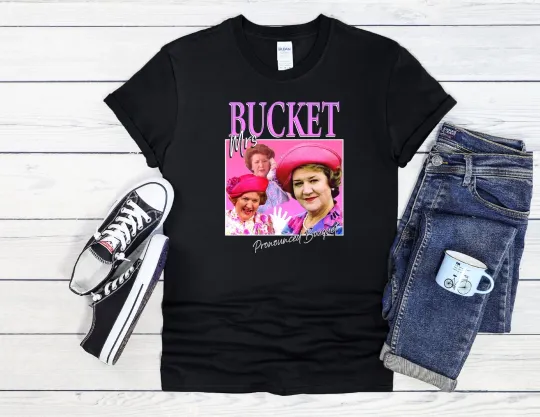 Discover Bucket Pronounced Bouquet Men Women Bag Unisex Hoodie Baseball T Shirt Top 3691