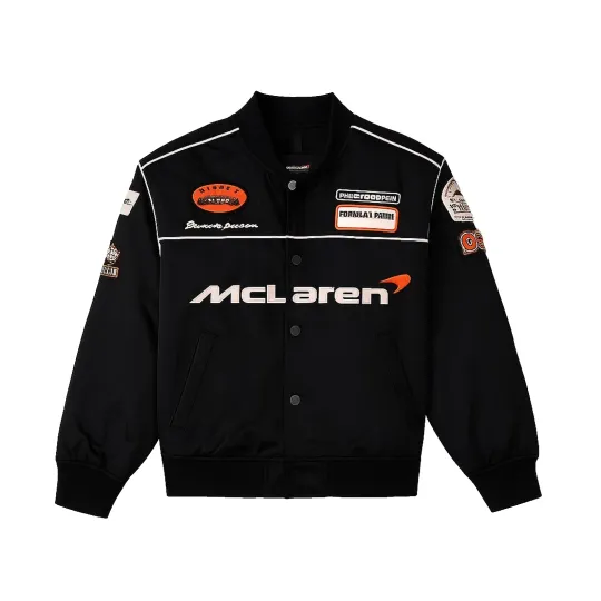 Discover Mc.Larren Racing F-1 Bomber Jacket – Vintage Motorsport Jacket, Mc.Larren Forrmulla 1