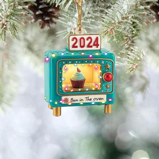 Discover Personalized Baking Stove Ornament, Baking Christmas Ornament, Baker Ornament Gift, Bakery Ornament, Kitchen Ornament Decor