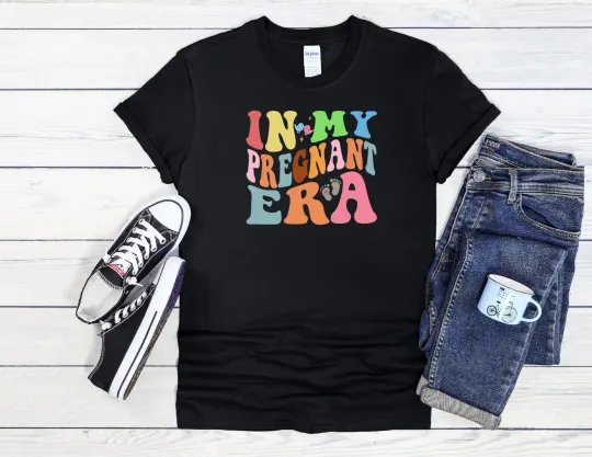Discover In My Pregnant Era I Am Pregnant Men Women Unisex T Shirt Hoodie Baseball 3819