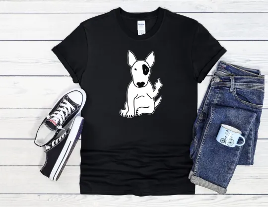 Discover Bull Terrier T-Shirt Unisex Baseball Top