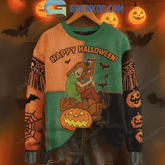Discover Scooby Doo Happy Halloween Ugly Sweater