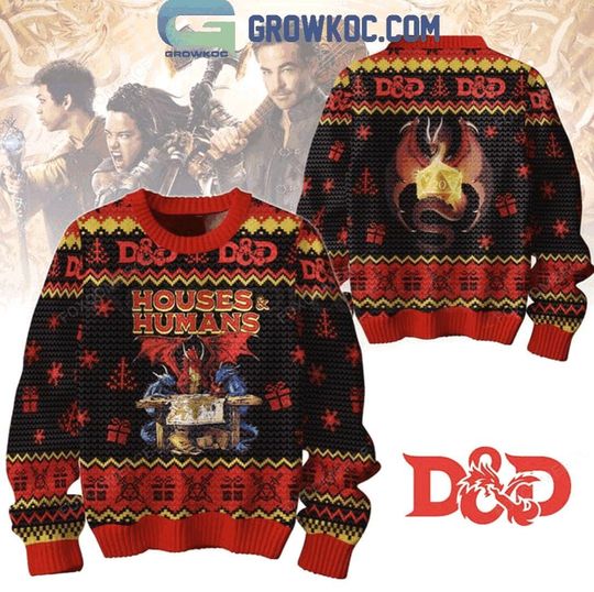 Dungeons & Dragons Honor Among Thieves 2025 Christmas Sweater