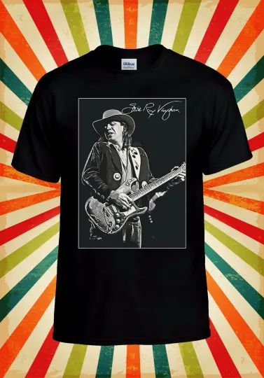 Stevie Ray Vaughan Retro Unisex T-Shirt for Men Women
