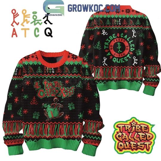 Discover A Tribe Called Quest Be Merry Christmas Love Fan Ugly Sweater
