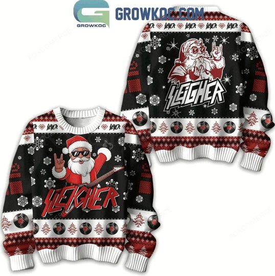 Sleigher Seasons Greetings In The Abyss Christmas Ugly Sweater