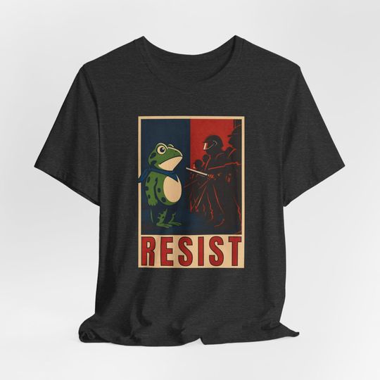 Discover Portland Frog Protest Shirt, Portland Frog Resist  T-Shirt, Protest Frog Tee, Progressive Protest Shirt, Portland Protest Unisex Tee