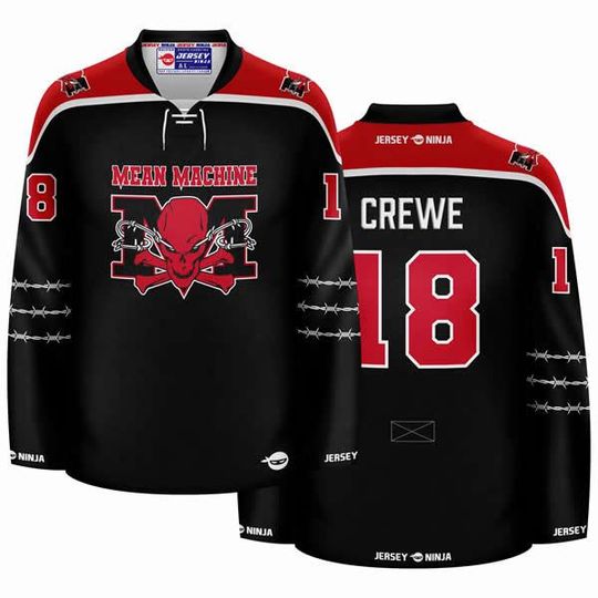 Discover Mean Machine Paul Crewe  Hockey Jersey