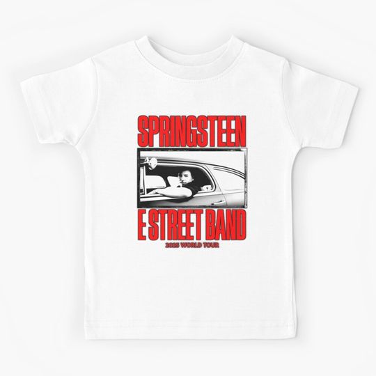 Discover Music - Bruce Springsteen Kids T-Shirt