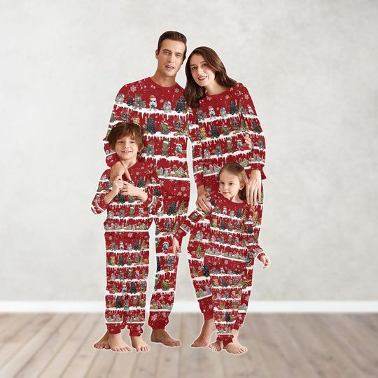 Discover Christmas Star Wars Family Matching Pajamas Set, Disney Christmas Pajamas, Movie Holiday Pajamas, Xmas Pajama For Party, Set Of Pajamas