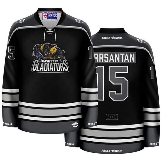 Discover Kashyyyk Gladiators Black Krrsantan Hockey Jersey